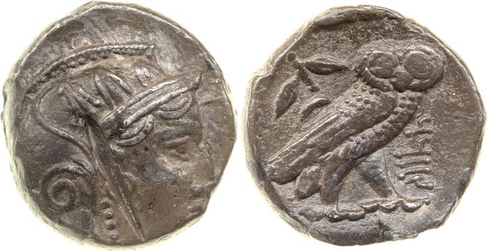 реверс Mazaces Egypt van Alfen 2002 VI Athenian imitations