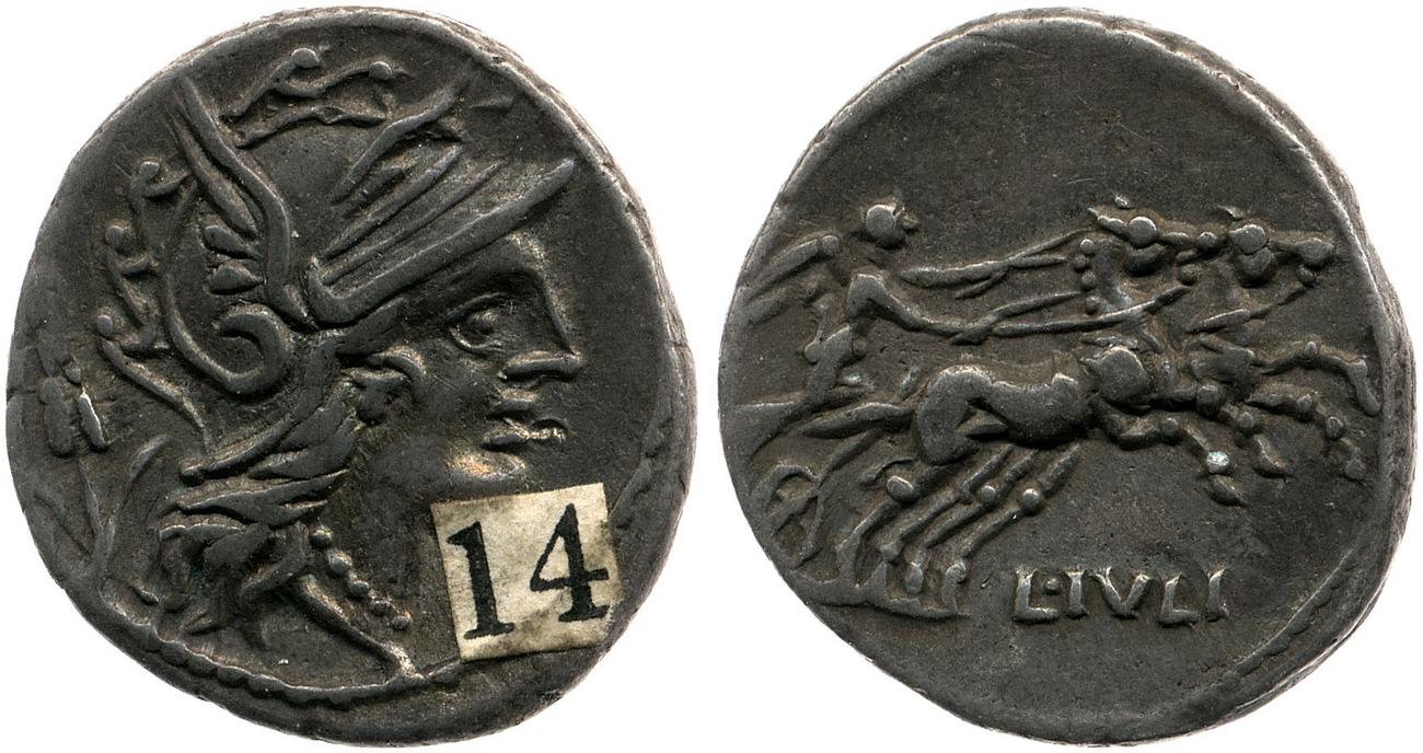 RRC 323/1, аверс, bm