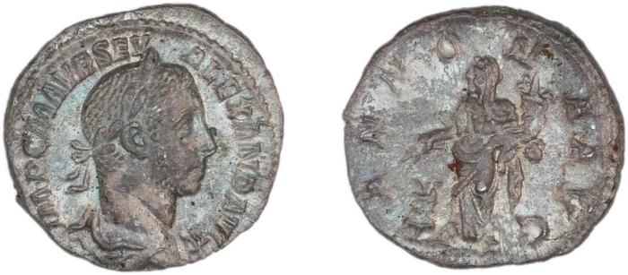 реверс RIC IV Severus Alexander 133
