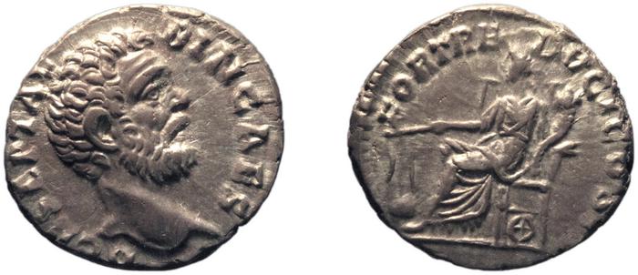RIC IV Clodius Albinus 5C, реверс, bm