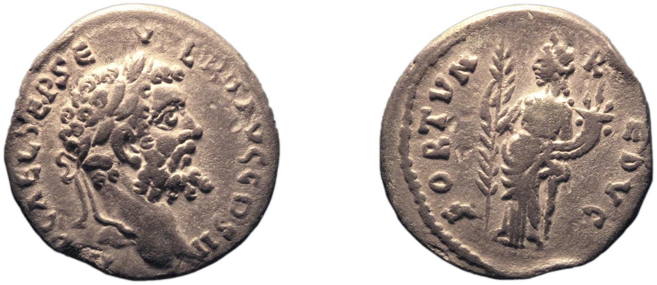 RIC IV Septimius Severus 383, аверс, bm