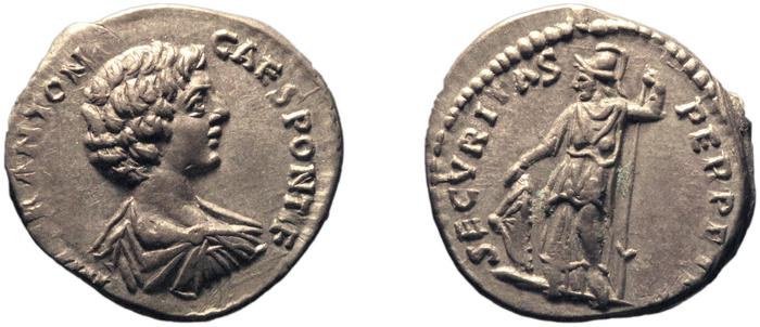 RIC IV Caracalla 330, реверс, bm