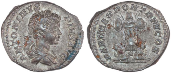 RIC IV Caracalla 65, реверс, bm