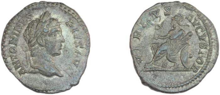реверс RIC IV Caracalla 176