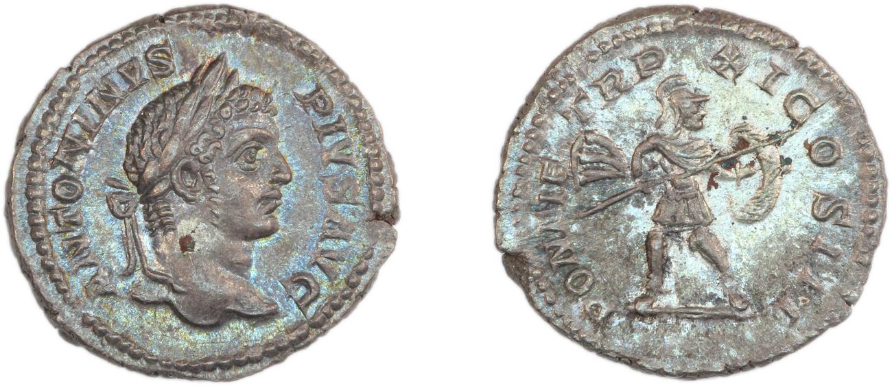RIC IV Caracalla 100, аверс, bm