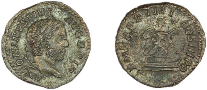 реверс RIC IV Caracalla 185