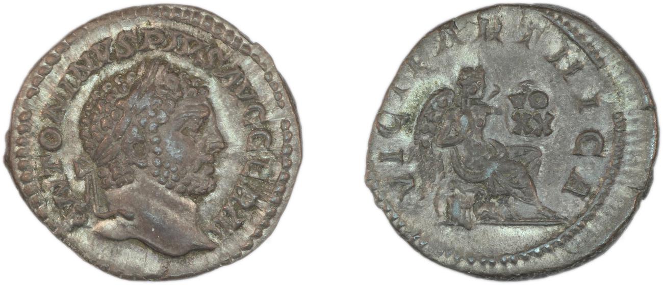 RIC IV Caracalla 314A, аверс, bm