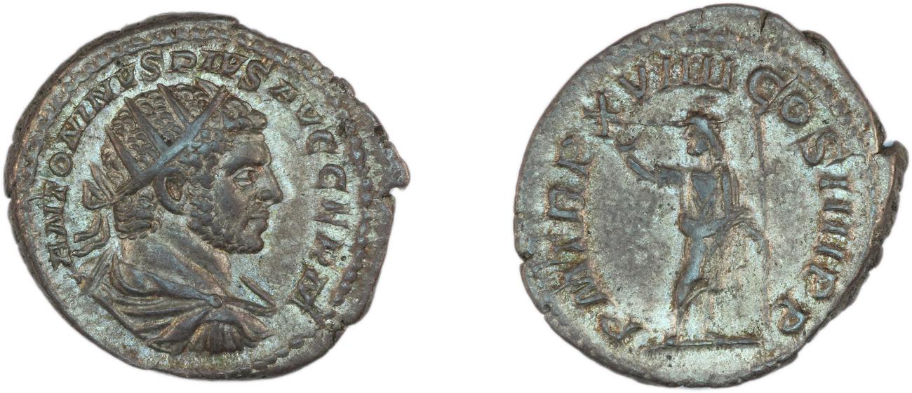 RIC IV Caracalla 280E, аверс, bm