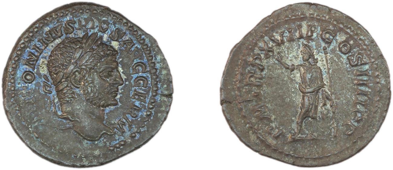 RIC IV Caracalla 263F, аверс, bm