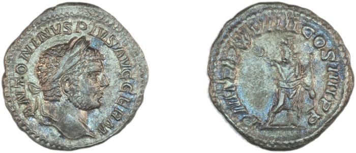 RIC IV Caracalla 280C, реверс, bm