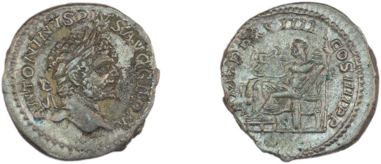 RIC IV Caracalla 277C, аверс, bm