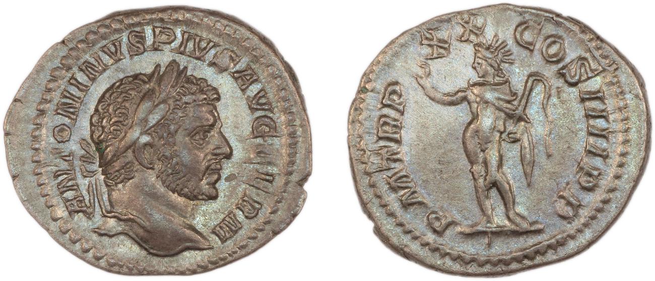 RIC IV Caracalla 293D, аверс, bm