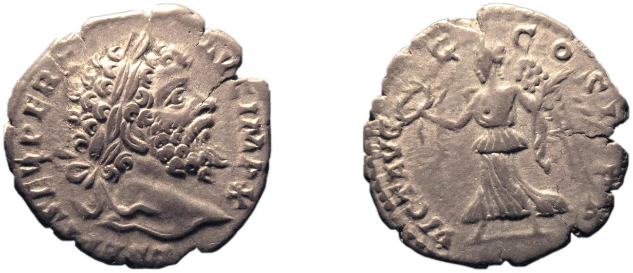 RIC IV Septimius Severus 120C, obverse, bm