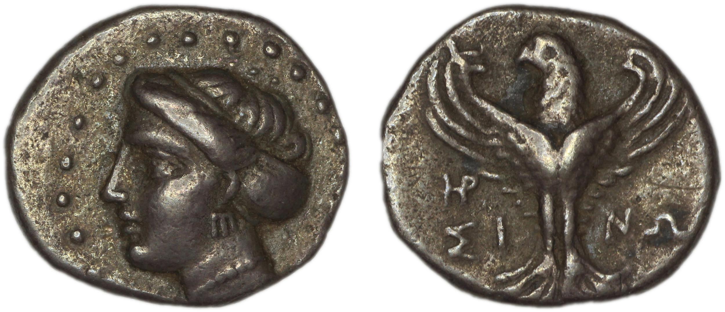 Sinope Waddington 1925 30, аверс, bm
