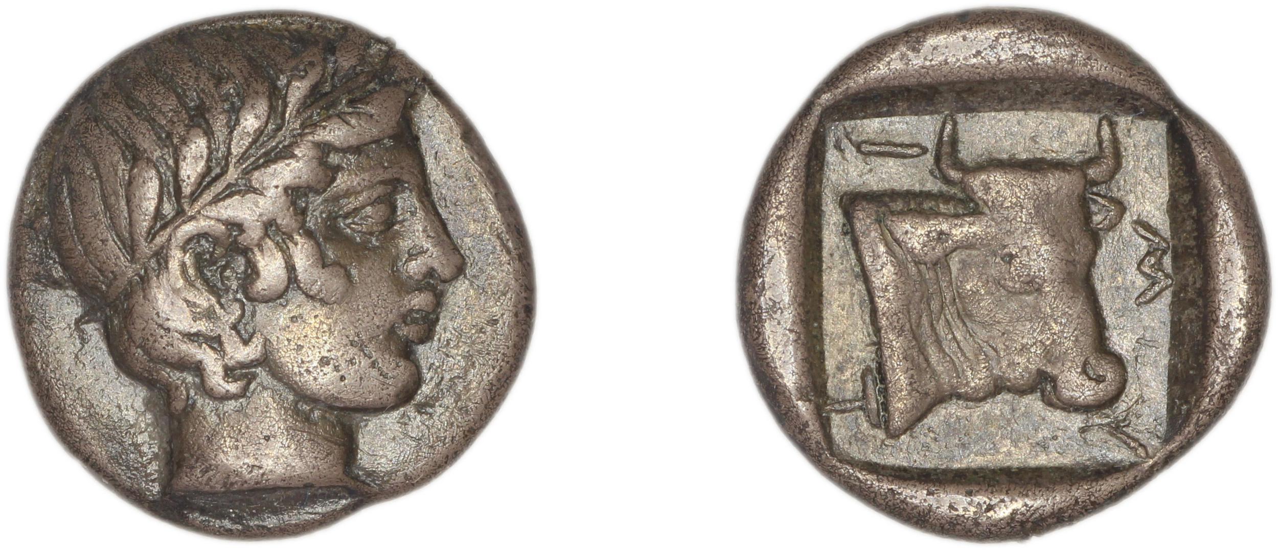аверс Mytilene Babelon 1910 2234