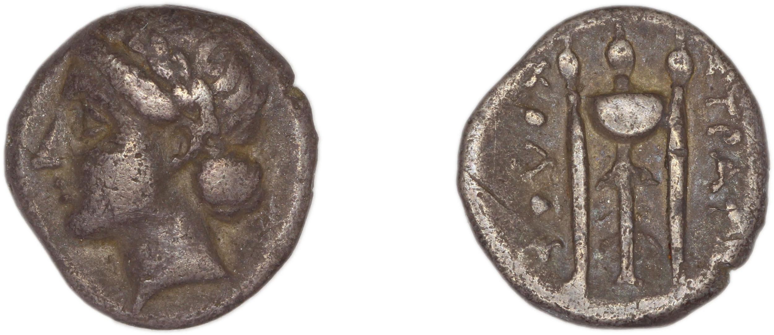 Colophon Kinns 1980 Period II, AR III, аверс, bm