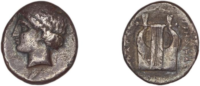 Colophon Kinns 1980 Period I.2, AR II, реверс, bm