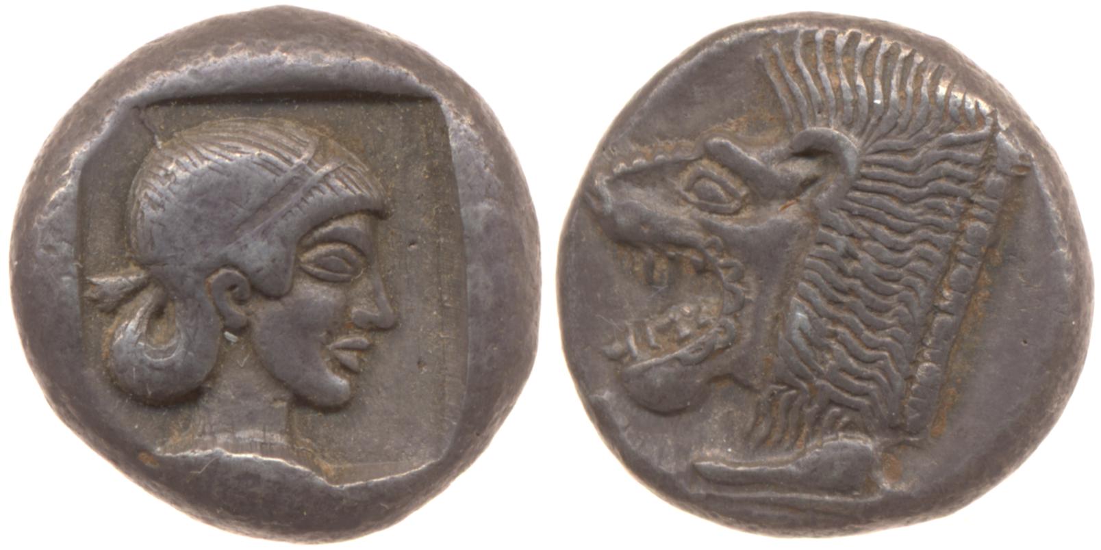 obverse Cnidus Cahn 1970 Series III