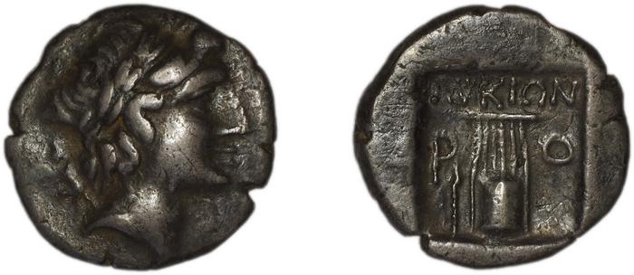 реверс Lycian League Rhodiapolis Troxell 1982 2.40