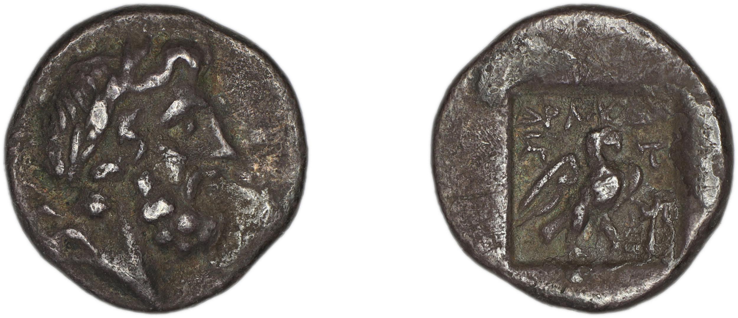 Stratoniceia Meadows 2002 Group 2 hemidrachm, аверс, bm
