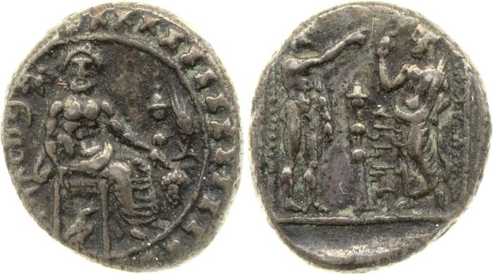 Tarkumuwa, satrap of Cilicia Tarsus Moysey 1986 Issue 5, реверс, bm