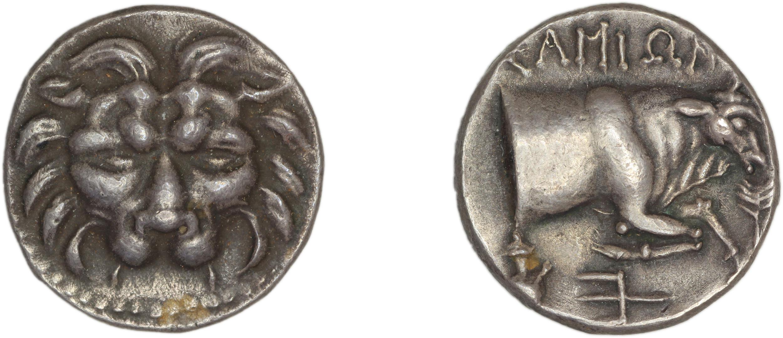 Samos Barron 1966 Ptolemaic octobols, аверс, bm