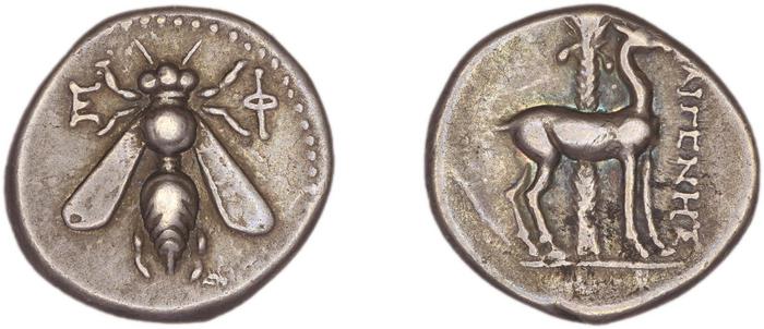 Ephesus Kinns and Holt 2023 Period V, AR XIX, реверс, bm