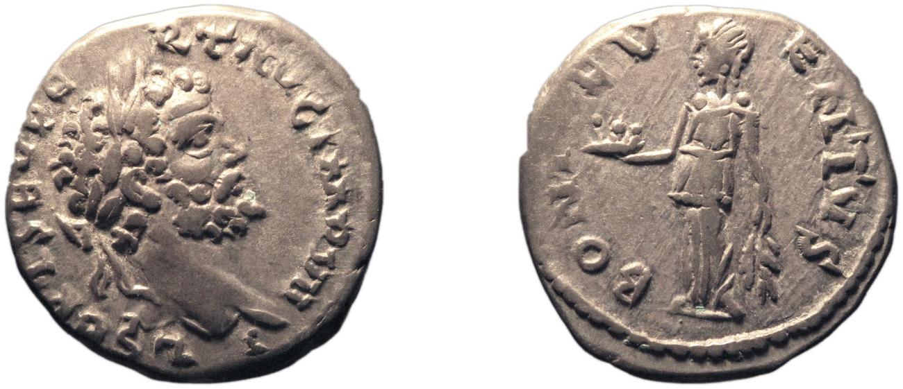 RIC IV Septimius Severus 474, аверс, bm