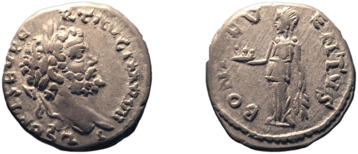 RIC IV Septimius Severus 474, реверс, bm