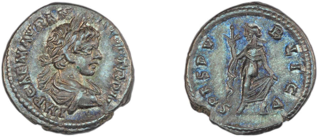 RIC IV Caracalla 341a, аверс, bm