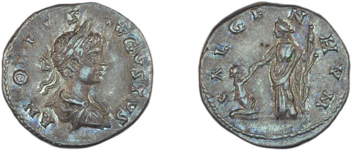 реверс RIC IV Caracalla 350