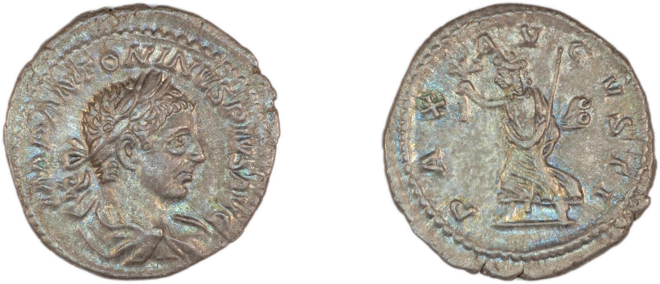 RIC IV Elagabalus 125, аверс, bm