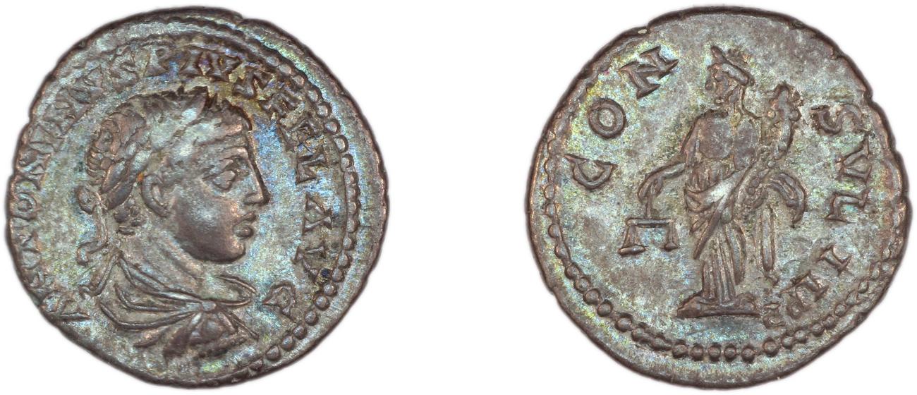 RIC IV Elagabalus 167, аверс, bm