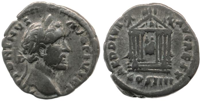 реверс RIC III Antoninus Pius 124