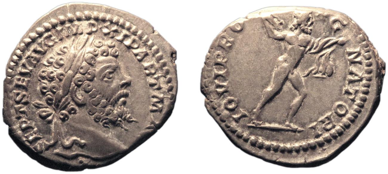 RIC IV Septimius Severus 131, аверс, bm