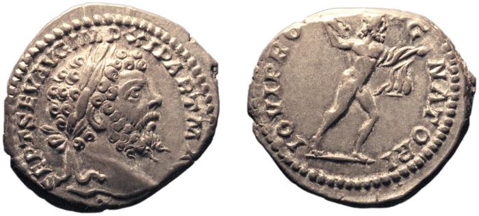 RIC IV Septimius Severus 131, реверс, bm