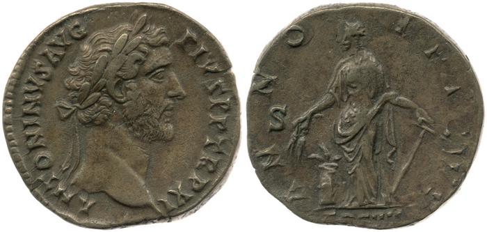 реверс RIC III Antoninus Pius 840