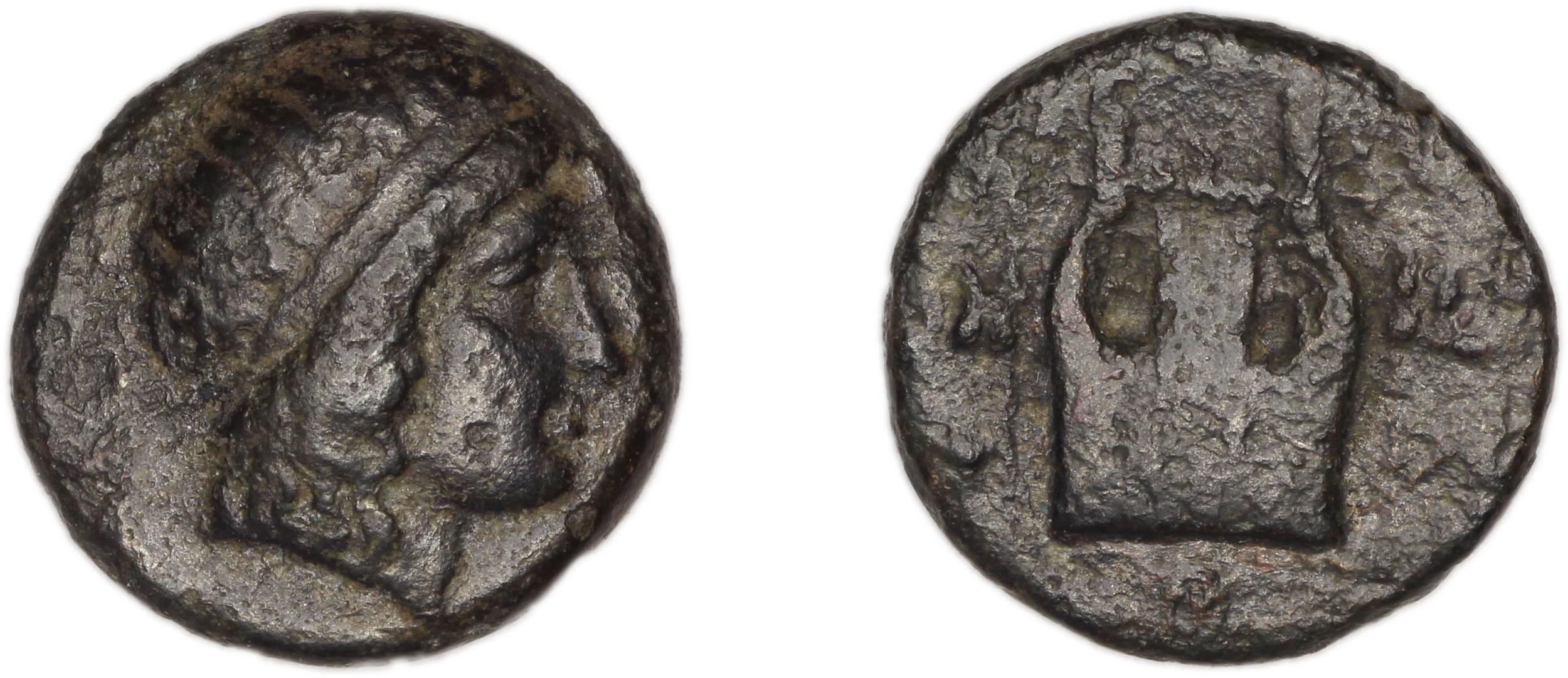 Colophon Kinns 1980 Period I.2, AE 6, аверс, bm