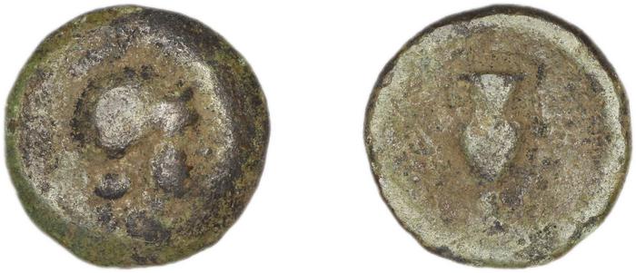 Methymna Franke 1975 26, реверс, bm