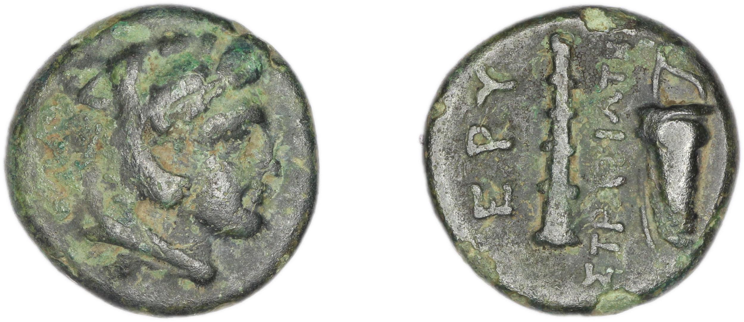 Erythrae Kinns 1980 Period II.2, AE 5, аверс, bm
