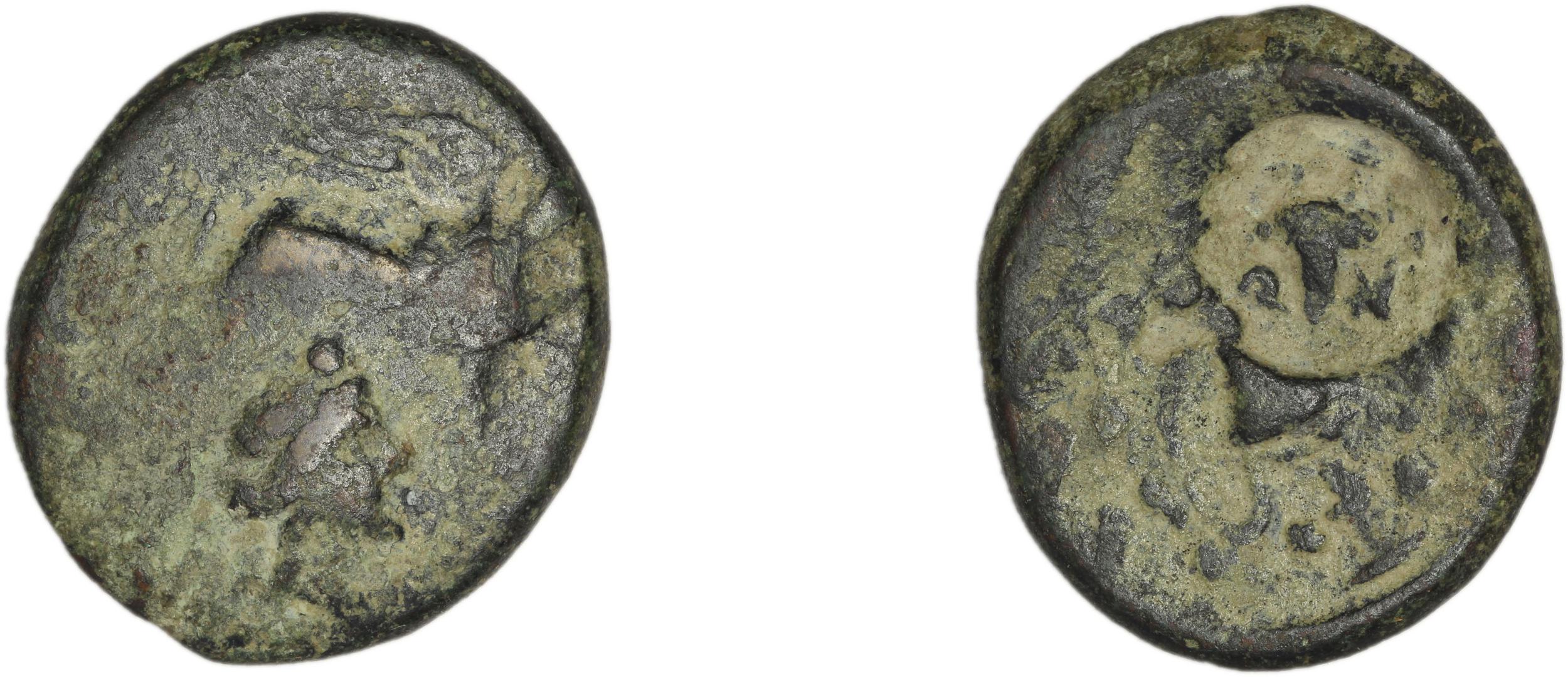 Teos Kinns 1980 Period IV, AE 19, аверс, bm