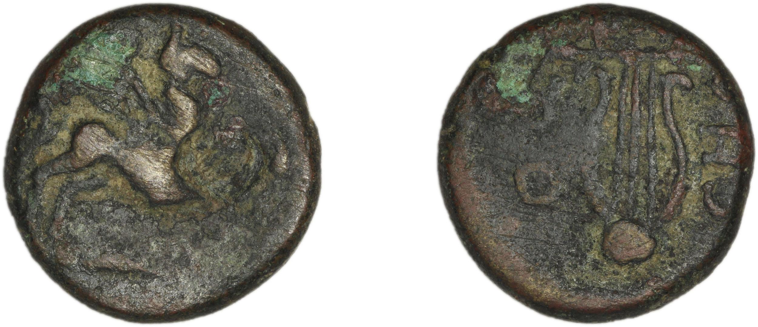 Teos Kinns 1980 Period II, AE 10, аверс, bm