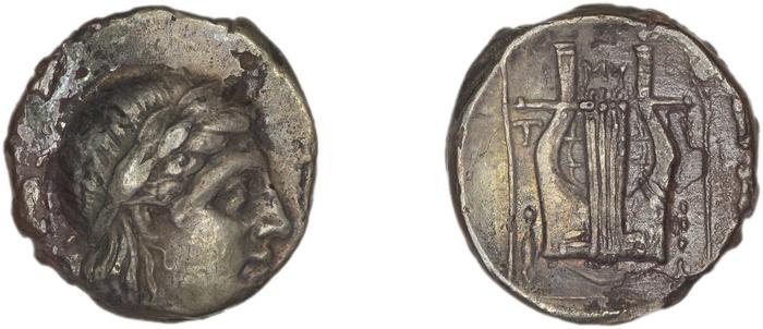 Mytilene Babelon 1910 2243-50, реверс, bm