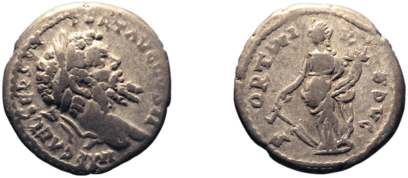 RIC IV Septimius Severus 377, аверс, bm
