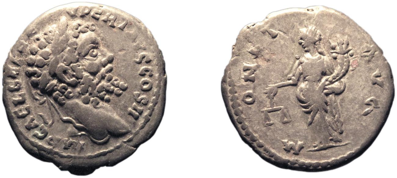 RIC IV Septimius Severus 411A, аверс, bm