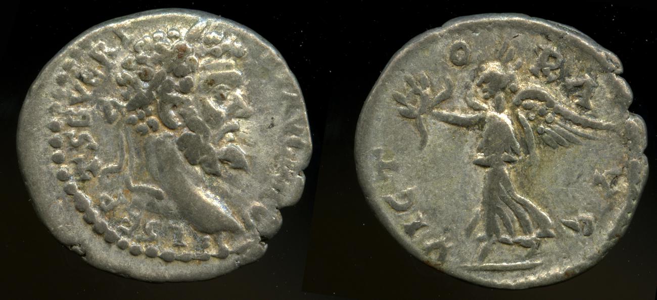 RIC IV Septimius Severus 485, аверс, bm