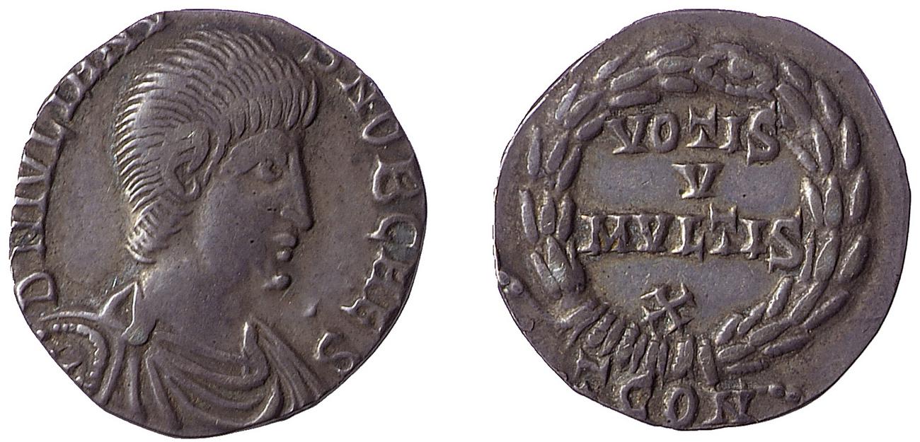 RIC VIII Arelate 264, аверс, bm