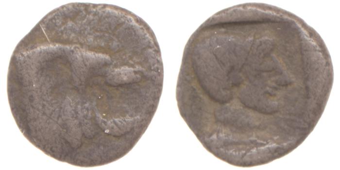Cnidus Cahn 1970 Series I, реверс, bm