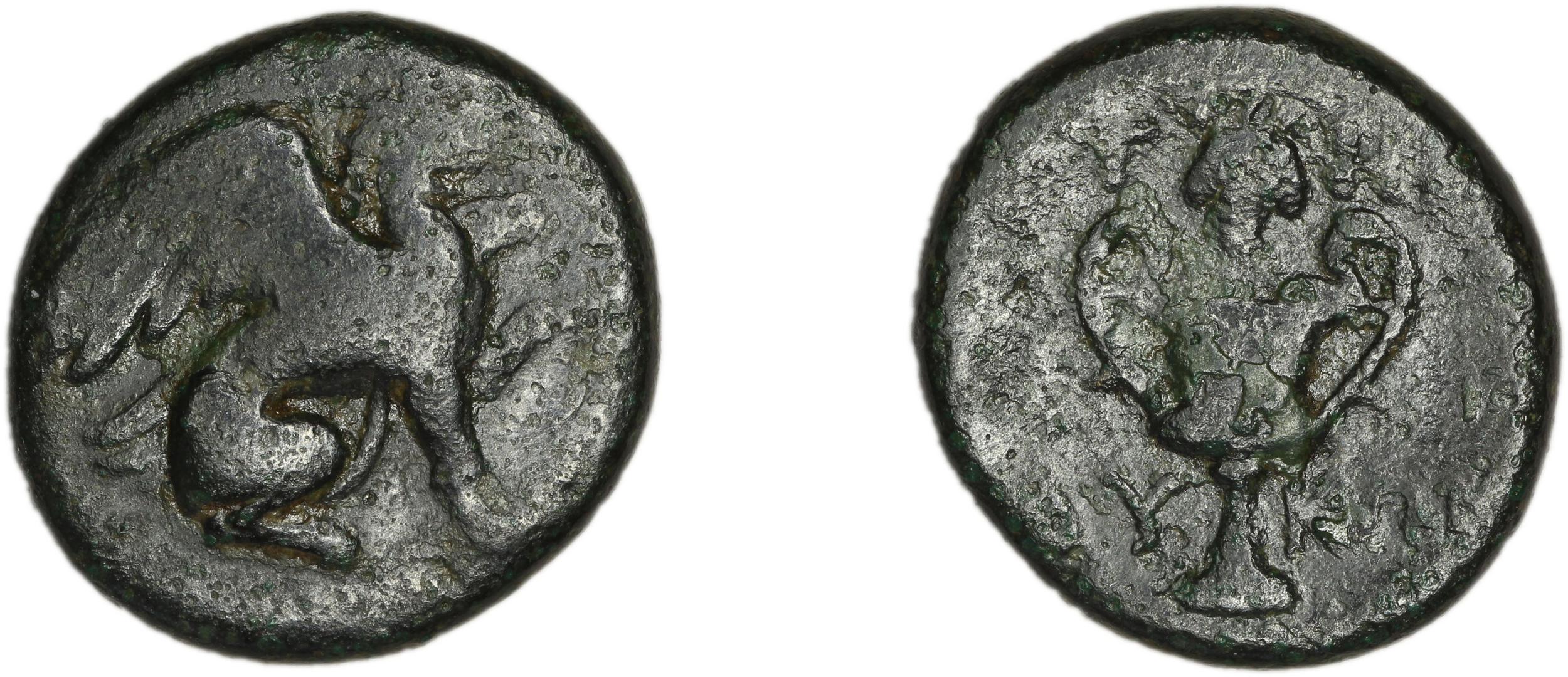 Teos Kinns 1980 Period I.2, AE 6, аверс, bm