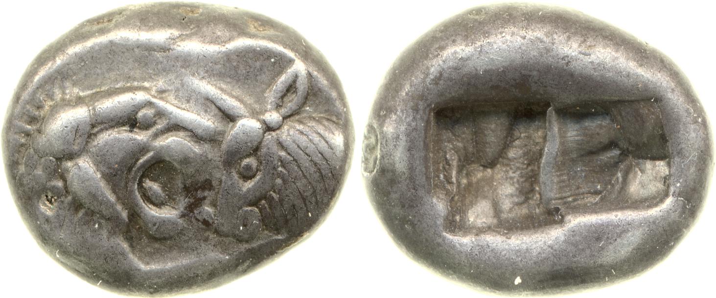 Sardis Carradice 1987 Croeseid B, аверс, bm